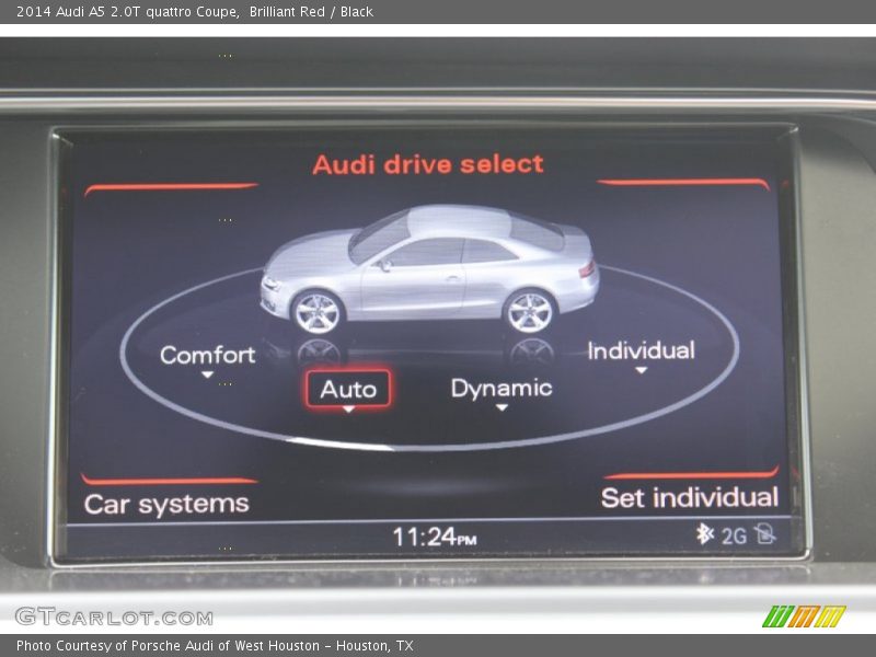 Brilliant Red / Black 2014 Audi A5 2.0T quattro Coupe