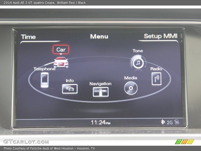 Brilliant Red / Black 2014 Audi A5 2.0T quattro Coupe