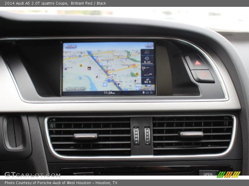 Brilliant Red / Black 2014 Audi A5 2.0T quattro Coupe