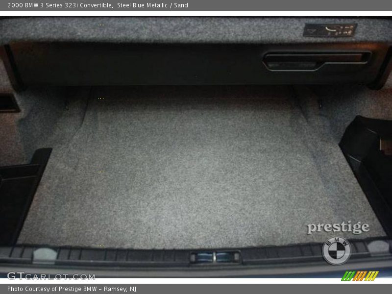 Steel Blue Metallic / Sand 2000 BMW 3 Series 323i Convertible