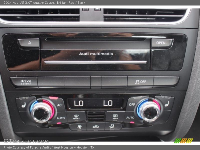 Brilliant Red / Black 2014 Audi A5 2.0T quattro Coupe
