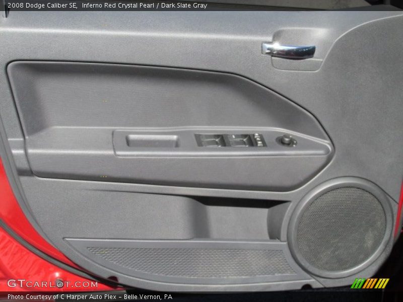 Inferno Red Crystal Pearl / Dark Slate Gray 2008 Dodge Caliber SE