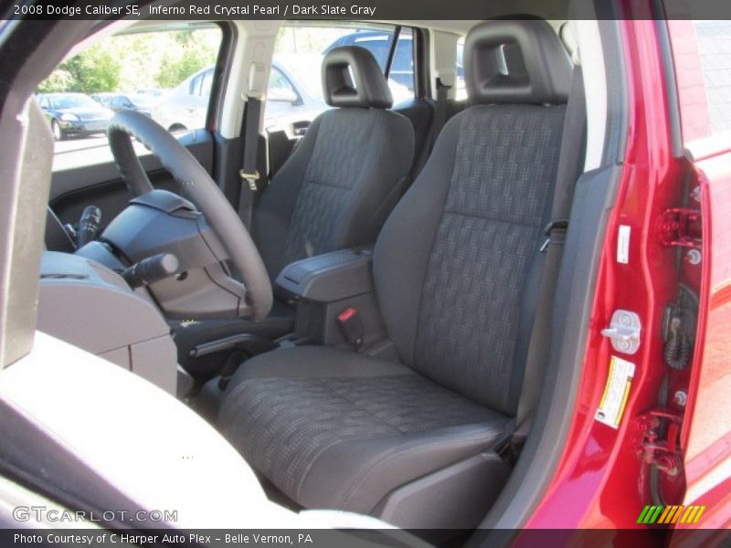 Inferno Red Crystal Pearl / Dark Slate Gray 2008 Dodge Caliber SE