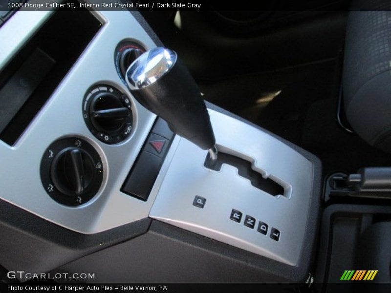 Inferno Red Crystal Pearl / Dark Slate Gray 2008 Dodge Caliber SE