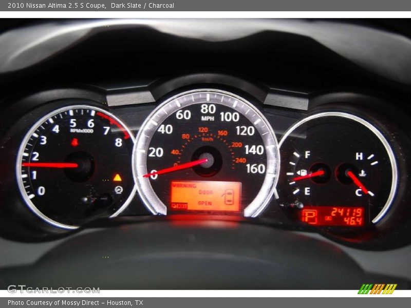 Dark Slate / Charcoal 2010 Nissan Altima 2.5 S Coupe
