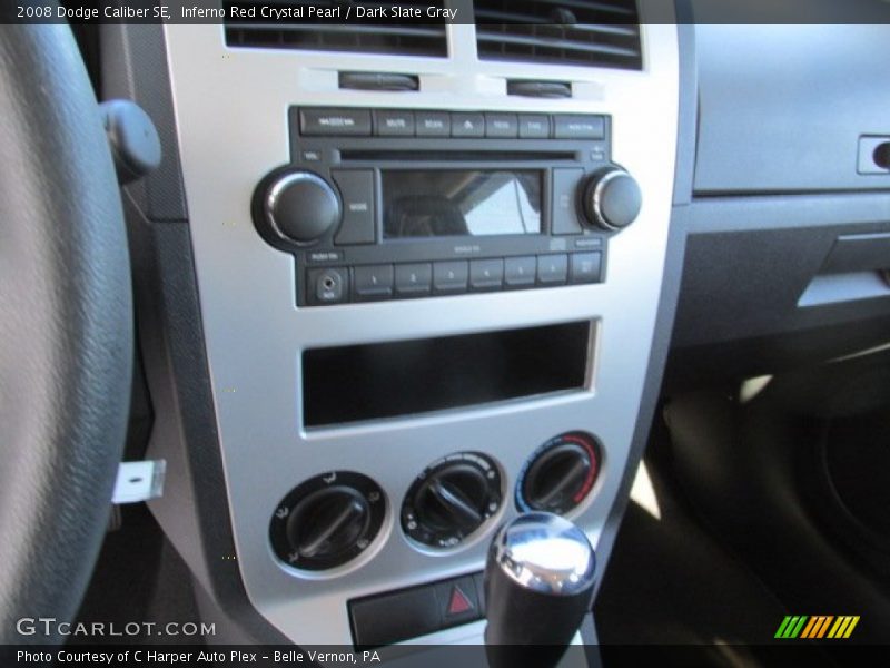 Inferno Red Crystal Pearl / Dark Slate Gray 2008 Dodge Caliber SE