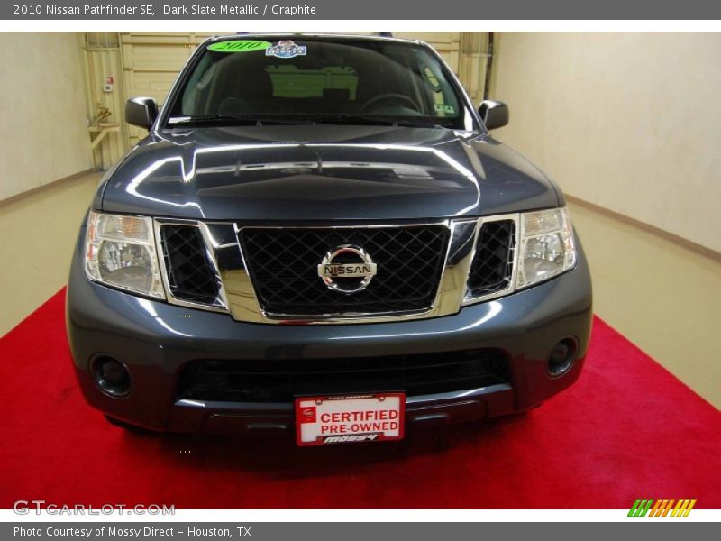Dark Slate Metallic / Graphite 2010 Nissan Pathfinder SE