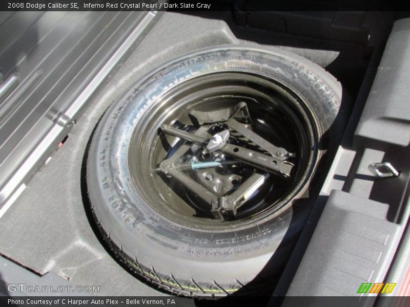 Inferno Red Crystal Pearl / Dark Slate Gray 2008 Dodge Caliber SE
