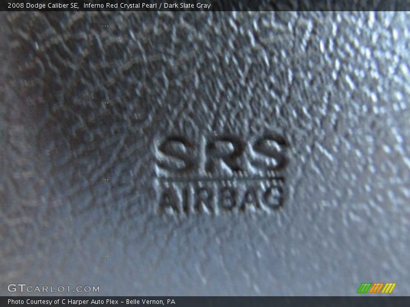 Inferno Red Crystal Pearl / Dark Slate Gray 2008 Dodge Caliber SE