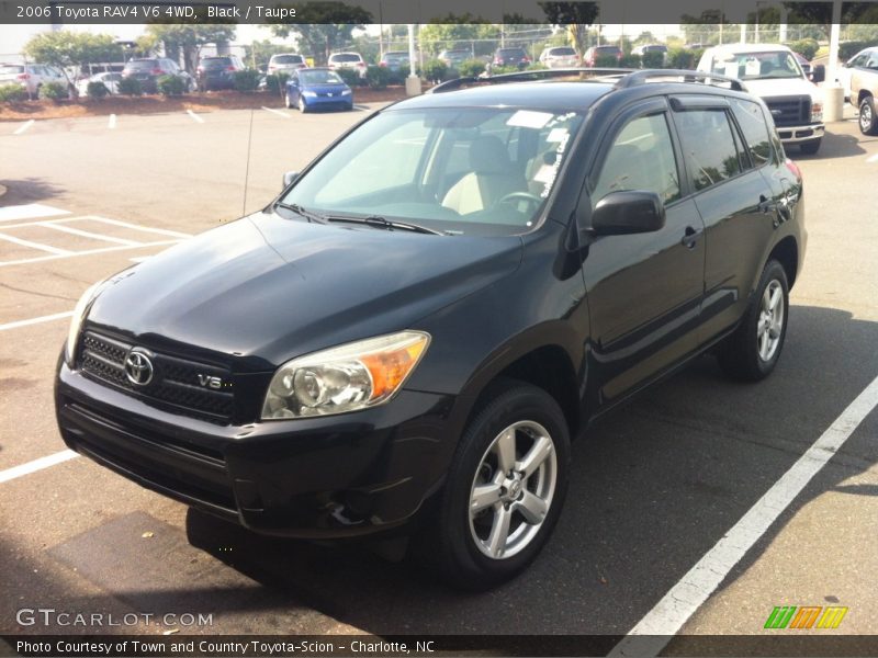 Black / Taupe 2006 Toyota RAV4 V6 4WD