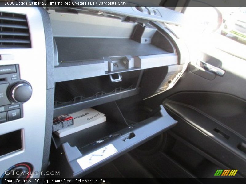 Inferno Red Crystal Pearl / Dark Slate Gray 2008 Dodge Caliber SE