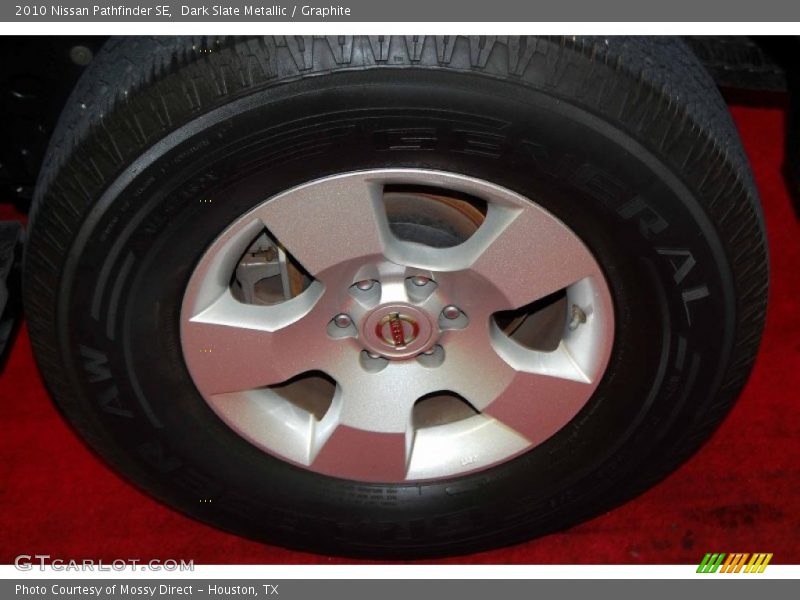 Dark Slate Metallic / Graphite 2010 Nissan Pathfinder SE