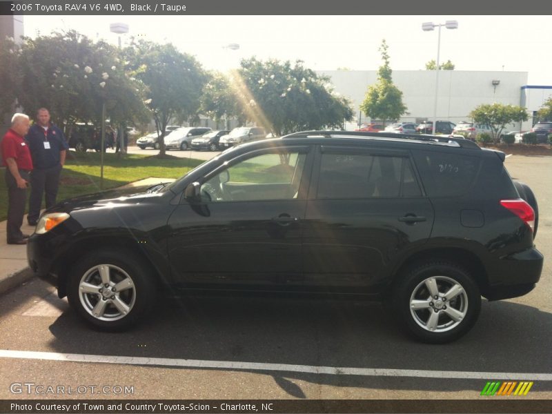 Black / Taupe 2006 Toyota RAV4 V6 4WD