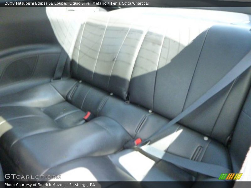 Liquid Silver Metallic / Terra Cotta/Charcoal 2008 Mitsubishi Eclipse SE Coupe