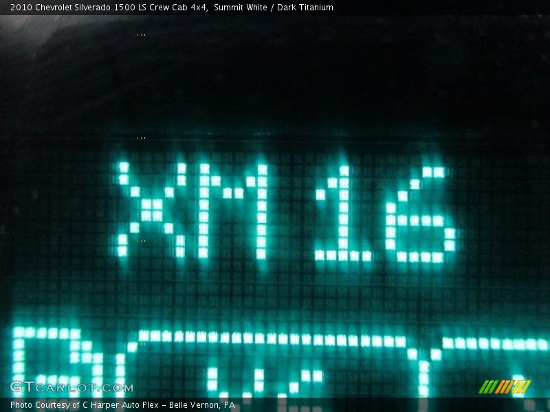 Summit White / Dark Titanium 2010 Chevrolet Silverado 1500 LS Crew Cab 4x4