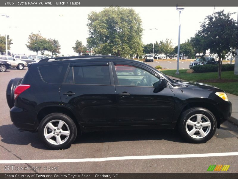 Black / Taupe 2006 Toyota RAV4 V6 4WD