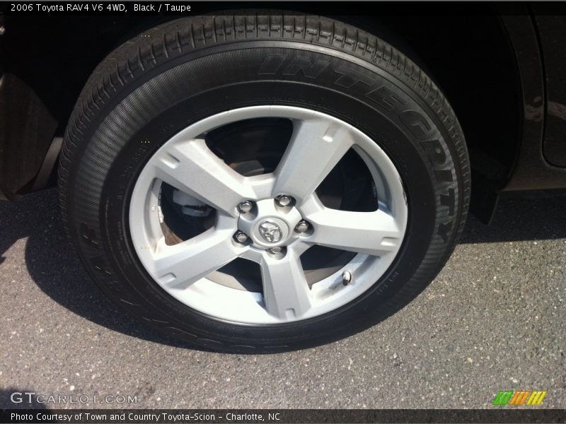 Black / Taupe 2006 Toyota RAV4 V6 4WD