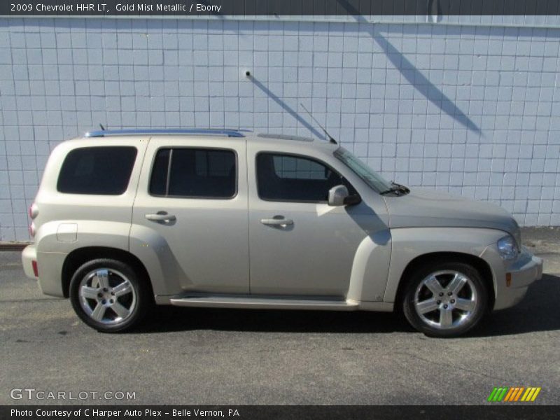 Gold Mist Metallic / Ebony 2009 Chevrolet HHR LT