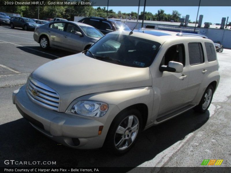 Gold Mist Metallic / Ebony 2009 Chevrolet HHR LT
