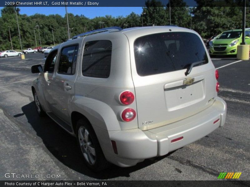 Gold Mist Metallic / Ebony 2009 Chevrolet HHR LT