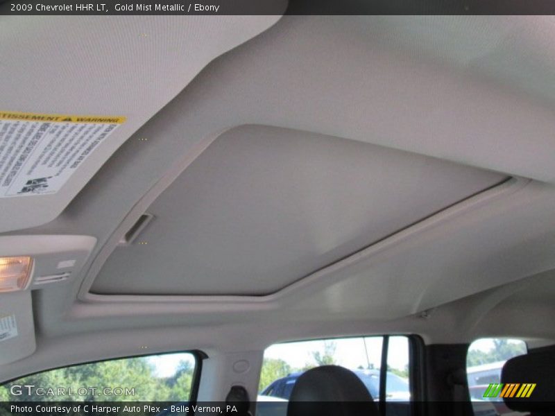 Gold Mist Metallic / Ebony 2009 Chevrolet HHR LT