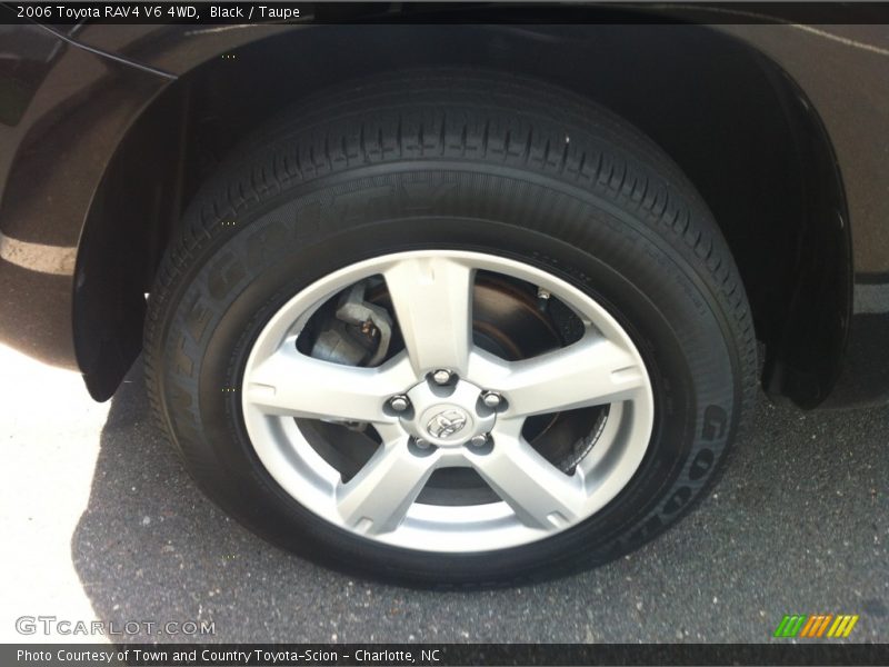 Black / Taupe 2006 Toyota RAV4 V6 4WD