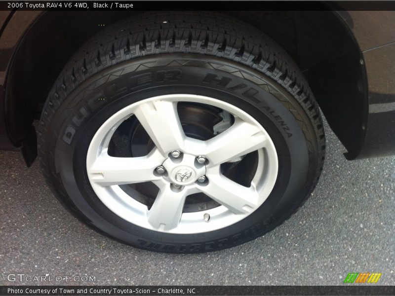 Black / Taupe 2006 Toyota RAV4 V6 4WD