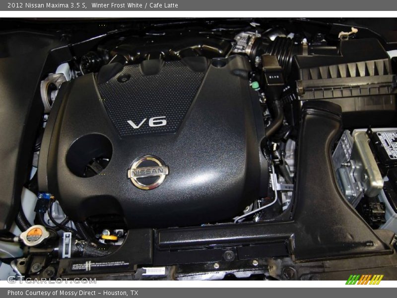Winter Frost White / Cafe Latte 2012 Nissan Maxima 3.5 S