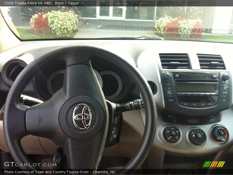 Black / Taupe 2006 Toyota RAV4 V6 4WD