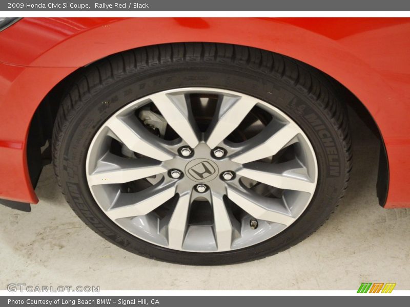 Rallye Red / Black 2009 Honda Civic Si Coupe