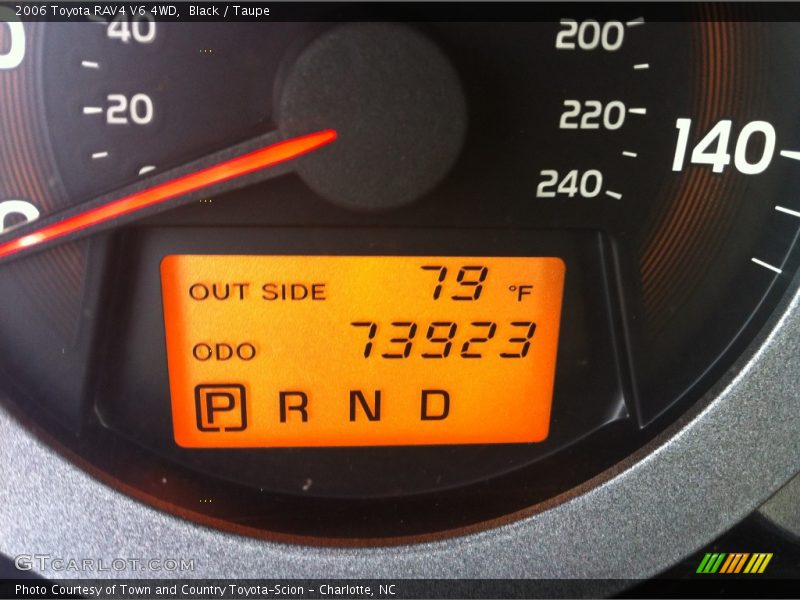 Black / Taupe 2006 Toyota RAV4 V6 4WD