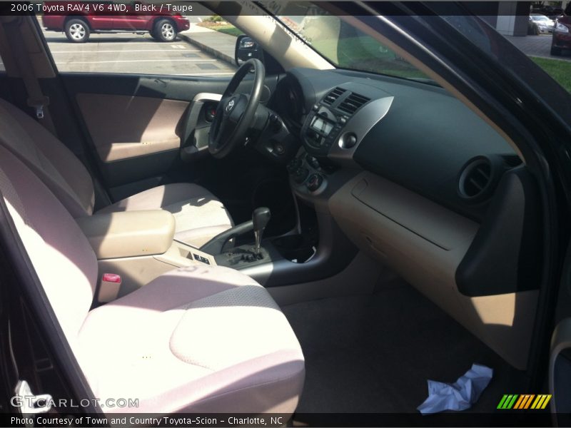 Black / Taupe 2006 Toyota RAV4 V6 4WD