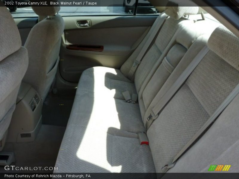 Black Walnut Pearl / Taupe 2002 Toyota Camry XLE