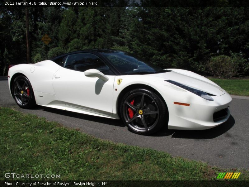 Front 3/4 View of 2012 458 Italia