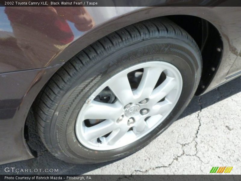 Black Walnut Pearl / Taupe 2002 Toyota Camry XLE