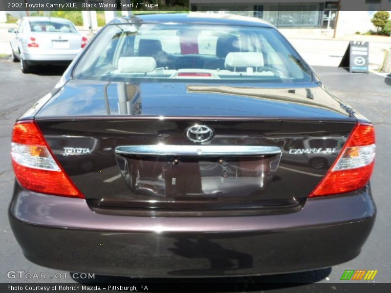 Black Walnut Pearl / Taupe 2002 Toyota Camry XLE