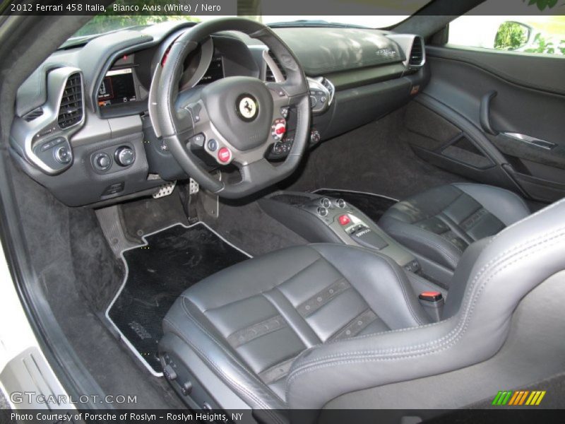  2012 458 Italia Nero Interior