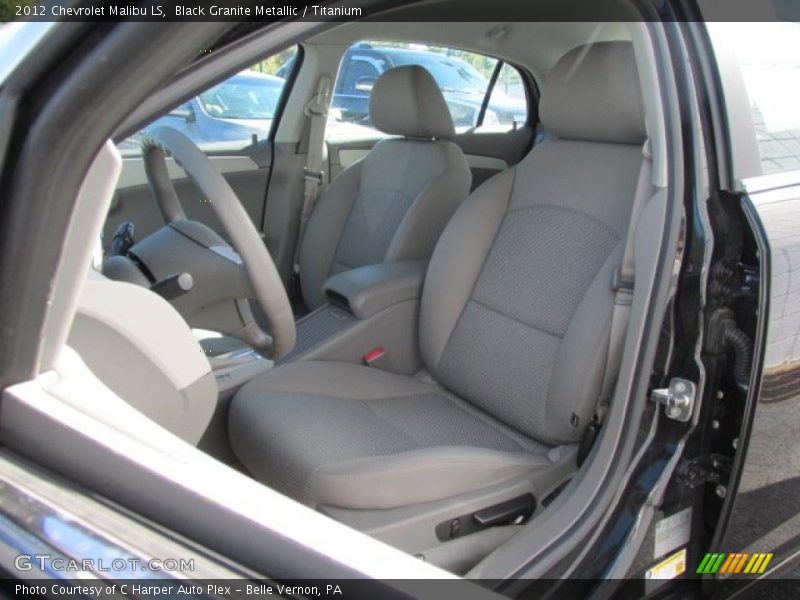 Black Granite Metallic / Titanium 2012 Chevrolet Malibu LS