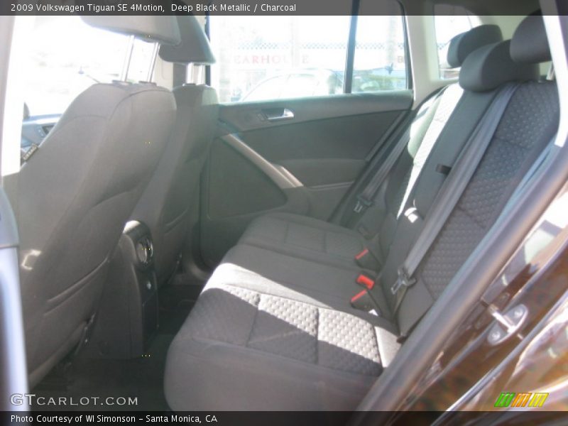 Deep Black Metallic / Charcoal 2009 Volkswagen Tiguan SE 4Motion
