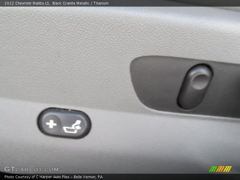 Black Granite Metallic / Titanium 2012 Chevrolet Malibu LS