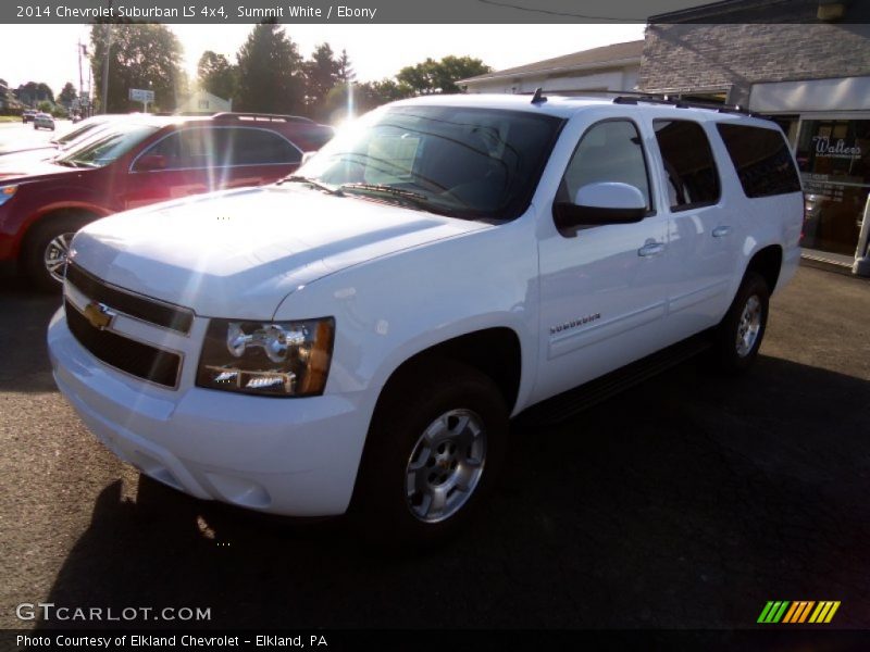 Summit White / Ebony 2014 Chevrolet Suburban LS 4x4