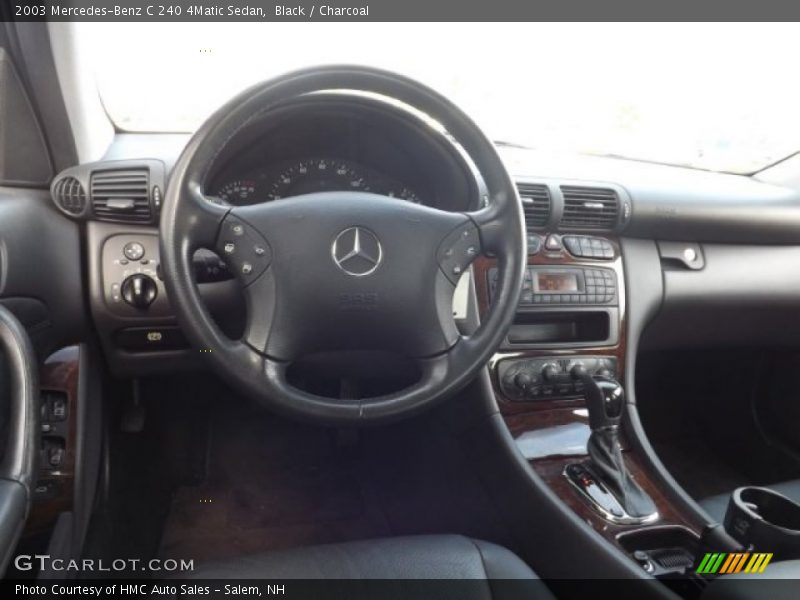 Black / Charcoal 2003 Mercedes-Benz C 240 4Matic Sedan