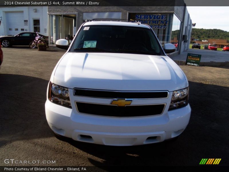 Summit White / Ebony 2014 Chevrolet Suburban LS 4x4