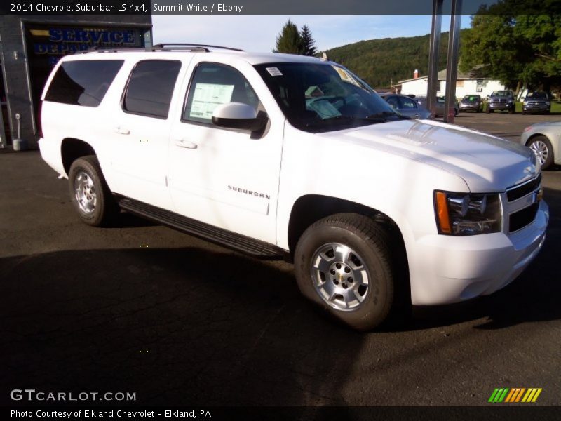 Summit White / Ebony 2014 Chevrolet Suburban LS 4x4
