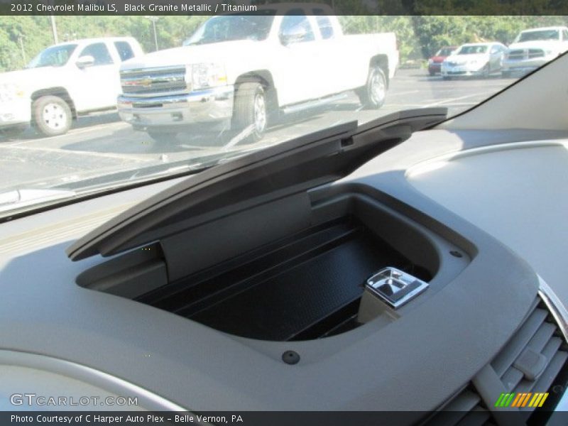 Black Granite Metallic / Titanium 2012 Chevrolet Malibu LS