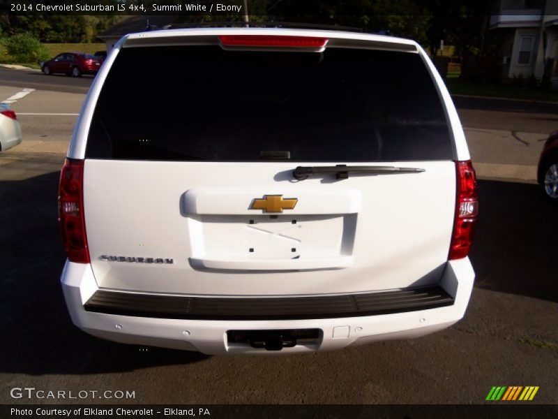 Summit White / Ebony 2014 Chevrolet Suburban LS 4x4