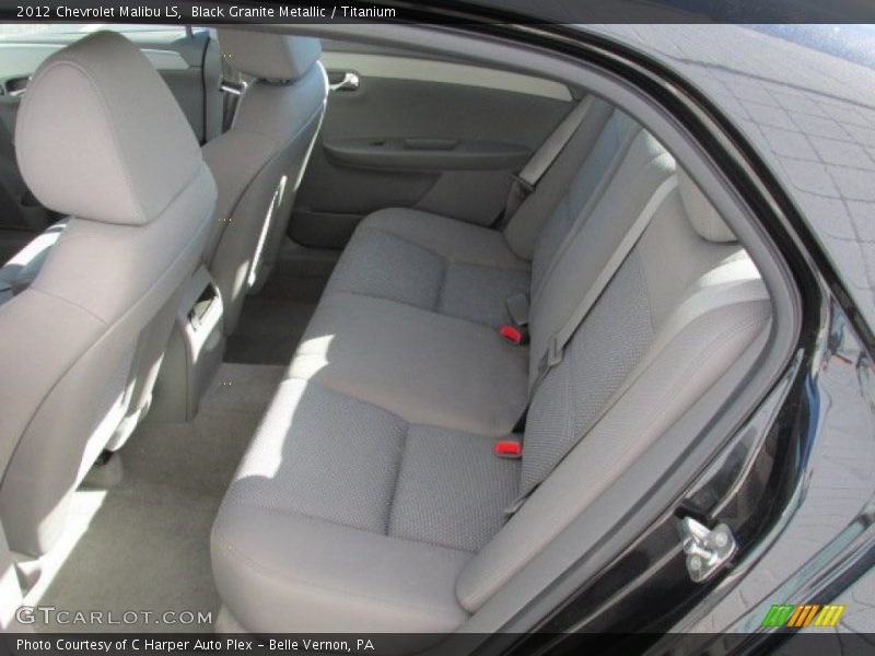 Black Granite Metallic / Titanium 2012 Chevrolet Malibu LS