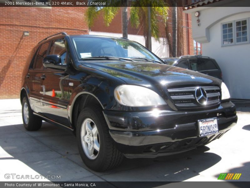 Black / Charcoal 2001 Mercedes-Benz ML 320 4Matic