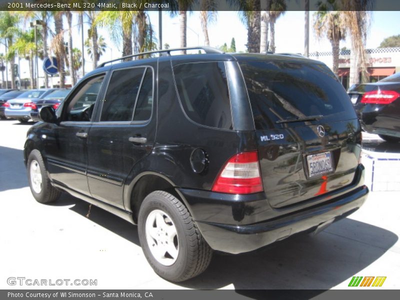 Black / Charcoal 2001 Mercedes-Benz ML 320 4Matic