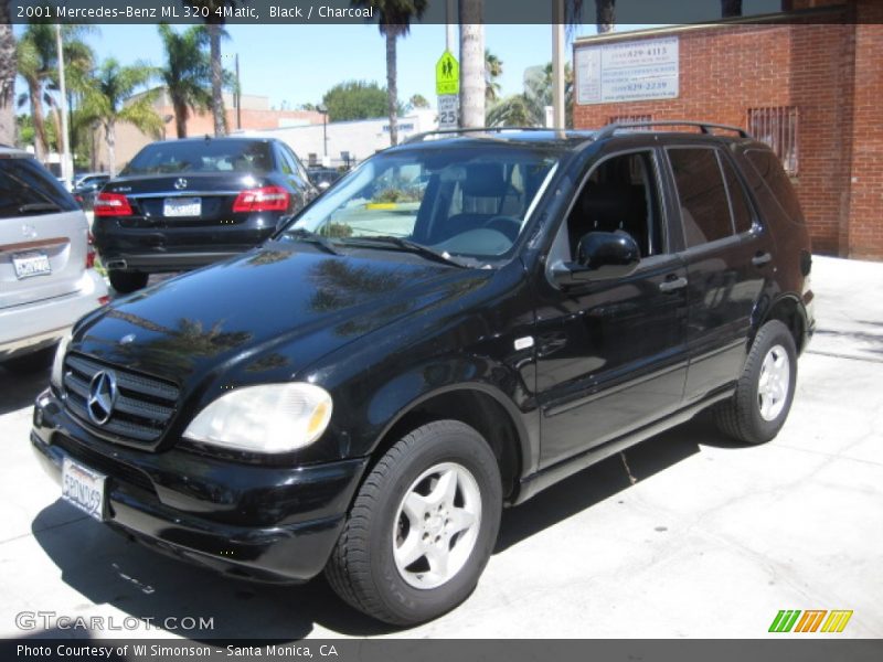 Black / Charcoal 2001 Mercedes-Benz ML 320 4Matic